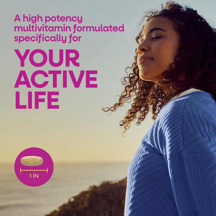 Nature's Way Alive! Multivitaminas diarias ultra para mujer, fó...