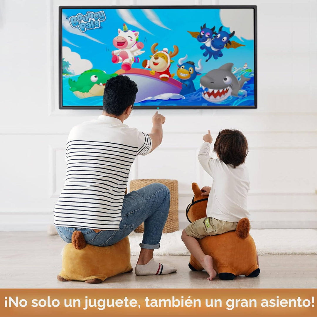 Hopping Horse, iPlay, iLearn caballo saltarín, inflable, jug