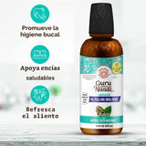 GuruNanda Extracto de aceite de coco, enjuague bucal blanqueador y...