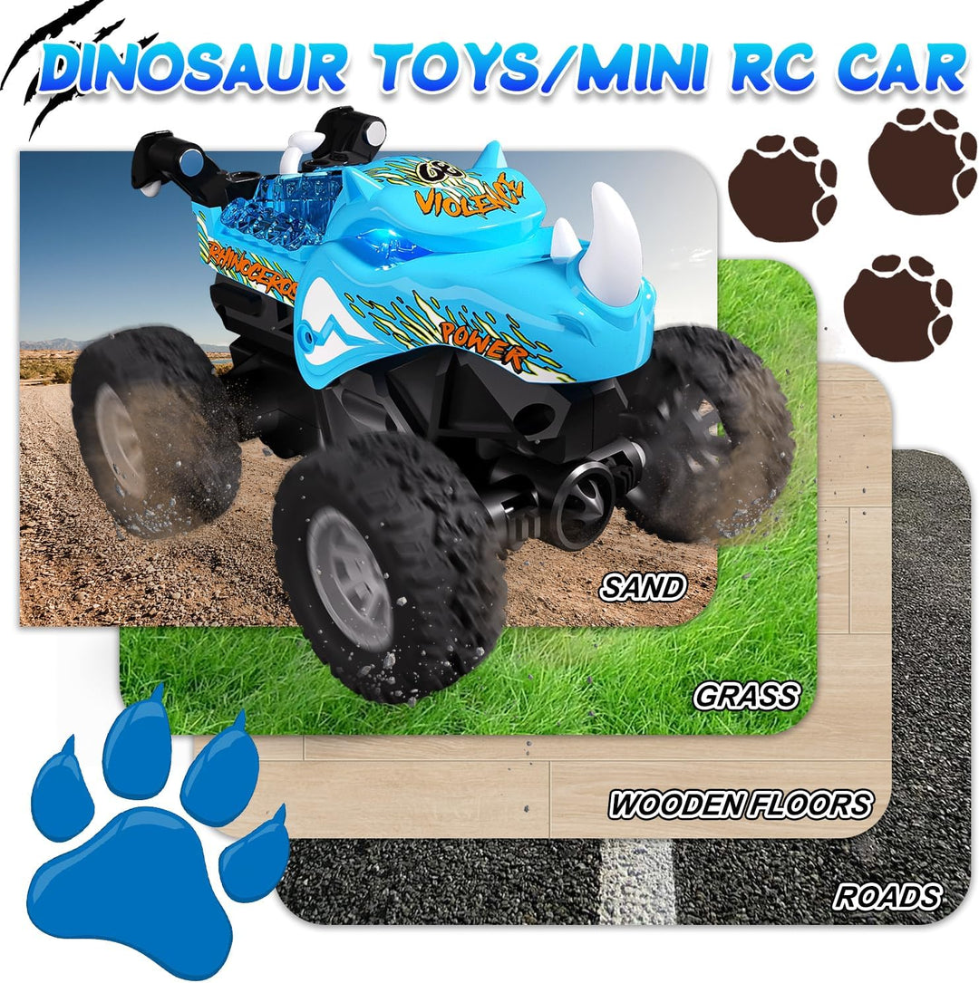 Gohero Juguetes de Camiones Monstruo 1:64, Mini Auto de Control Rem...