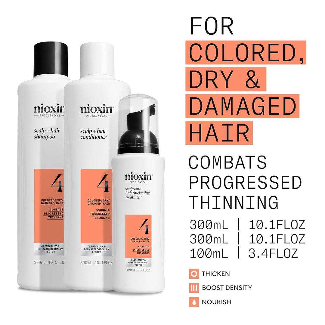 Nioxin Kits de sistema, limpia, acondiciona, hidrata el cuero cabel...