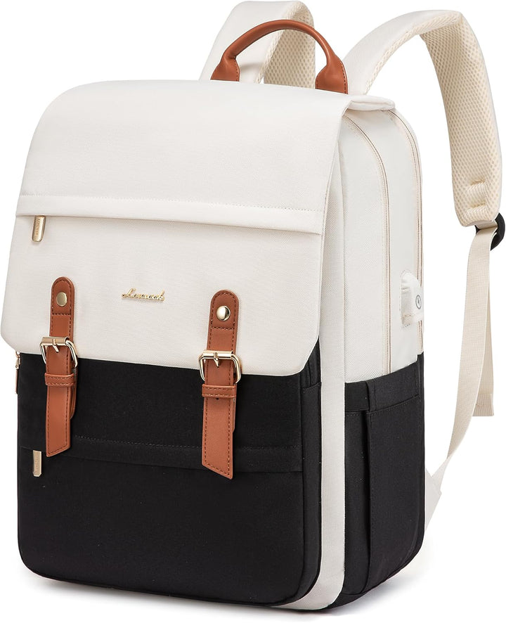 LOVEVOOK Mochila para computadora portátil para mujer, mochila de v...