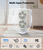 Ventiladores de refrigeración de torre personal que soplan aire frí...