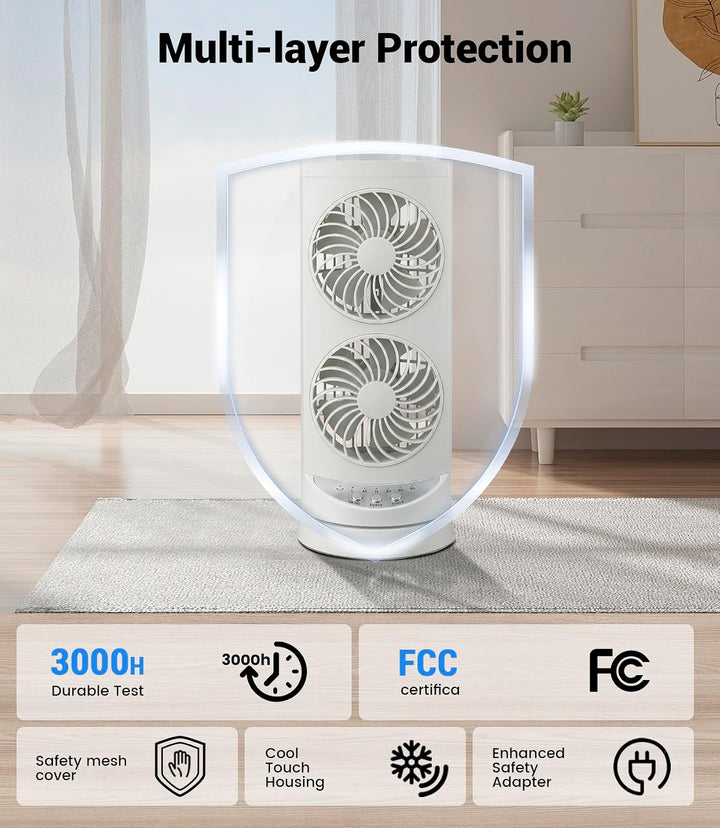Ventiladores de refrigeración de torre personal que soplan aire frí...