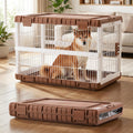 Jaula plegable para perros de 36 pulgadas de largo