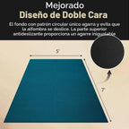 Gorilla Mats Esterilla de Yoga Premium Grande – 6 x 4 pies, 7 x 5 pies (8mm) extra gruesa y ultra cómoda, antideslizante, esterilla de ejercicio descalzo – funciona muy bien en cualquier suelo para