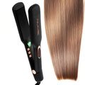 NuMe Megastar X - Plancha de turmalina para el cabello, Oro rosa