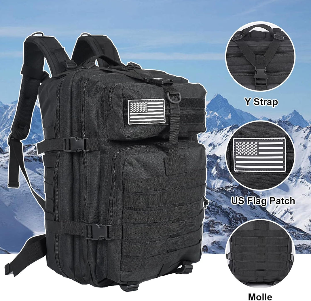 Oraynn Mochila táctica militar grande de 50L Molle Army Assault Pac...