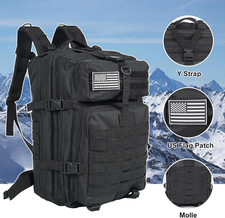 Oraynn Mochila táctica militar grande de 50L Molle Army Assault Pac...