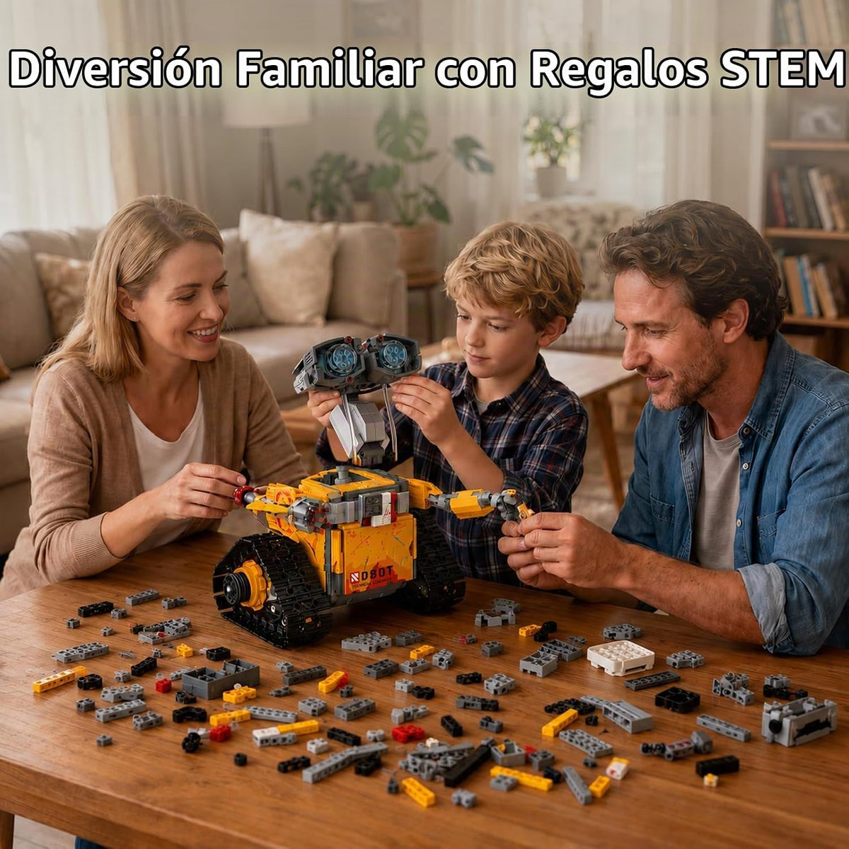 Kit de construcción de robot de codificación STEM 5 en 1