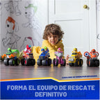 Paw Patrol Rescue Wheels Vehículo de Hovercraft de Zuma con Lanzador de Proyectiles