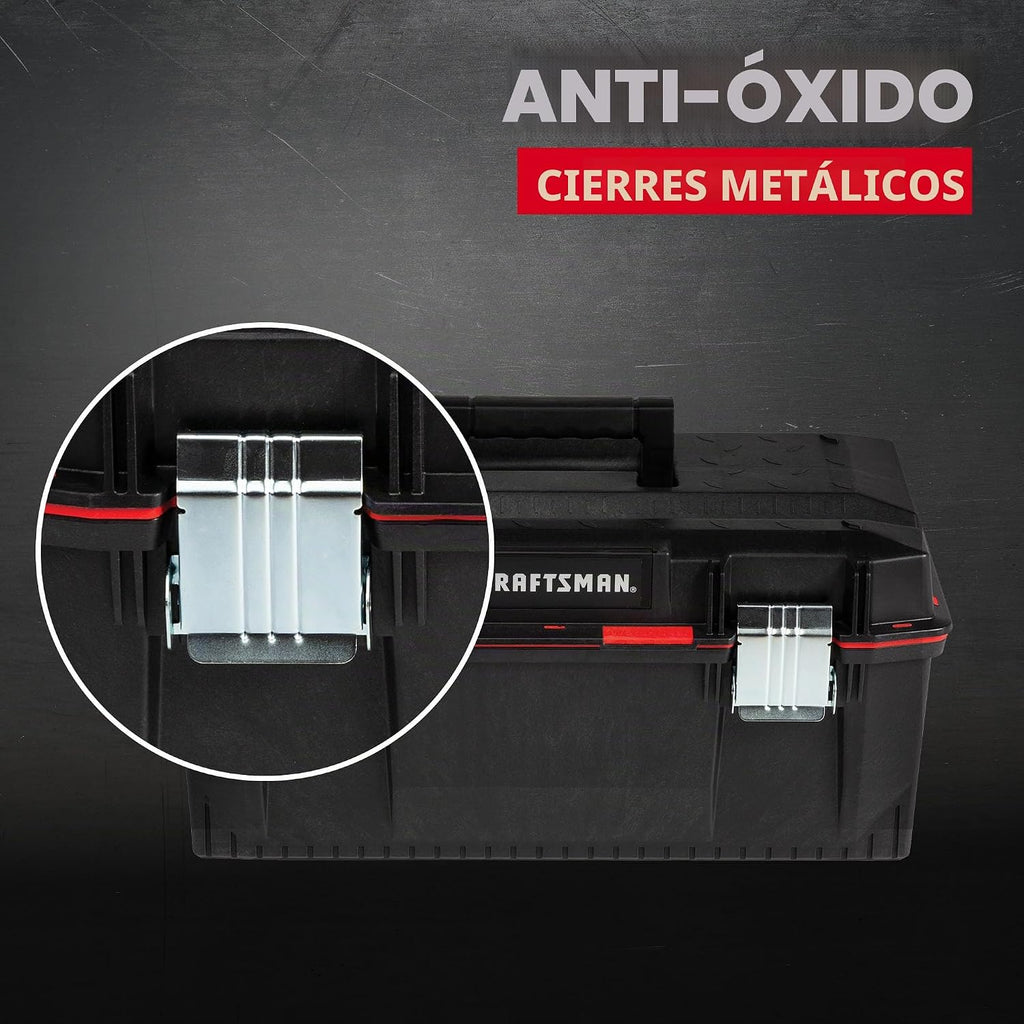 CRAFTSMAN Caja de herramientas PRO, con cerradura, 23 pulgadas (CMST23001)
