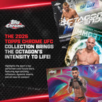 Topps Chrome UFC 2026 - Sellado de fábrica - Caja de valor