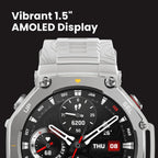 Amazfit T-Rex 3, reloj inteligente, pantalla AMOLED de 1.5", GPS, iOS