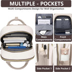 Mochila para laptop para mujer, bolsa de trabajo, mochila de viaje...