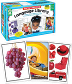 Key Education Tarjetas didácticas de la biblioteca, 6 pulgadas x 9.2 pulgadas x 3.5 pulgadas