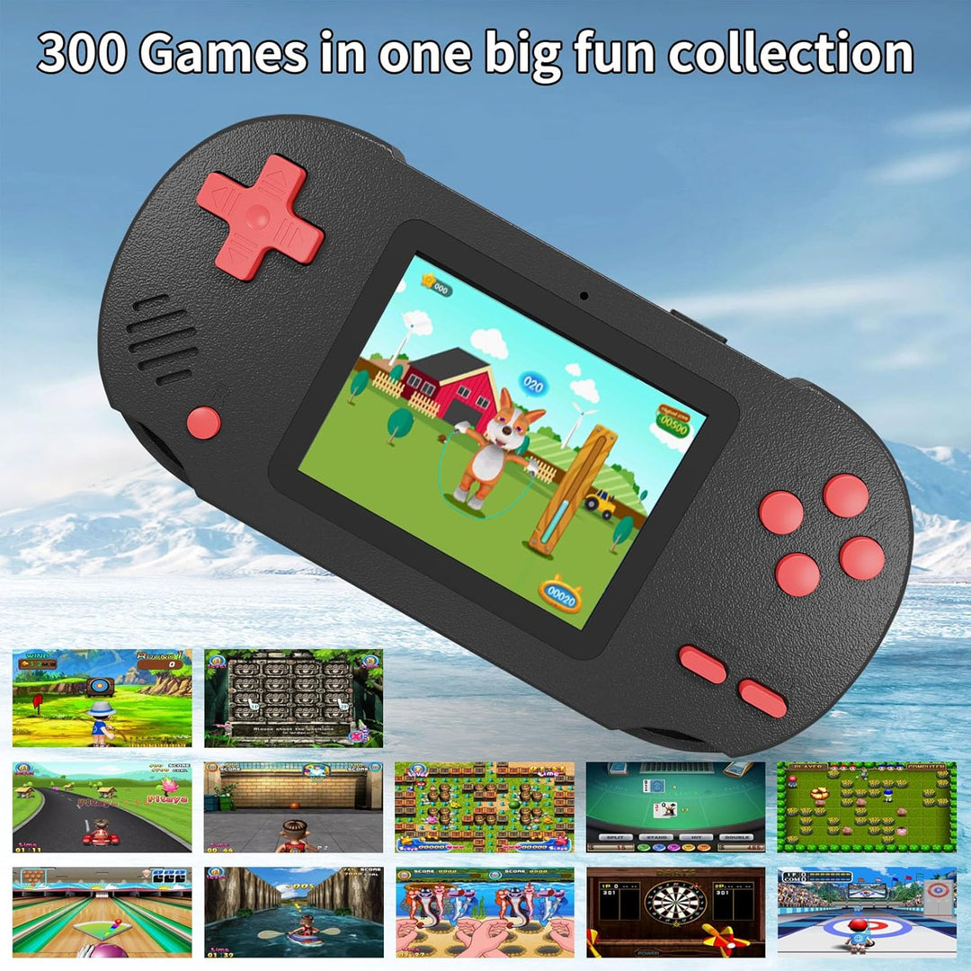 Damcoola Juego de mano para niños, 300 juegos integrados, cuenta co...