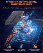 para Magsafe Power Bank iPhone, cargador portátil magnético, Azul