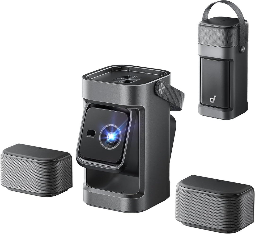 soundcore Nebula P1 Proyector GTV portátil con altavoces desmontabl...