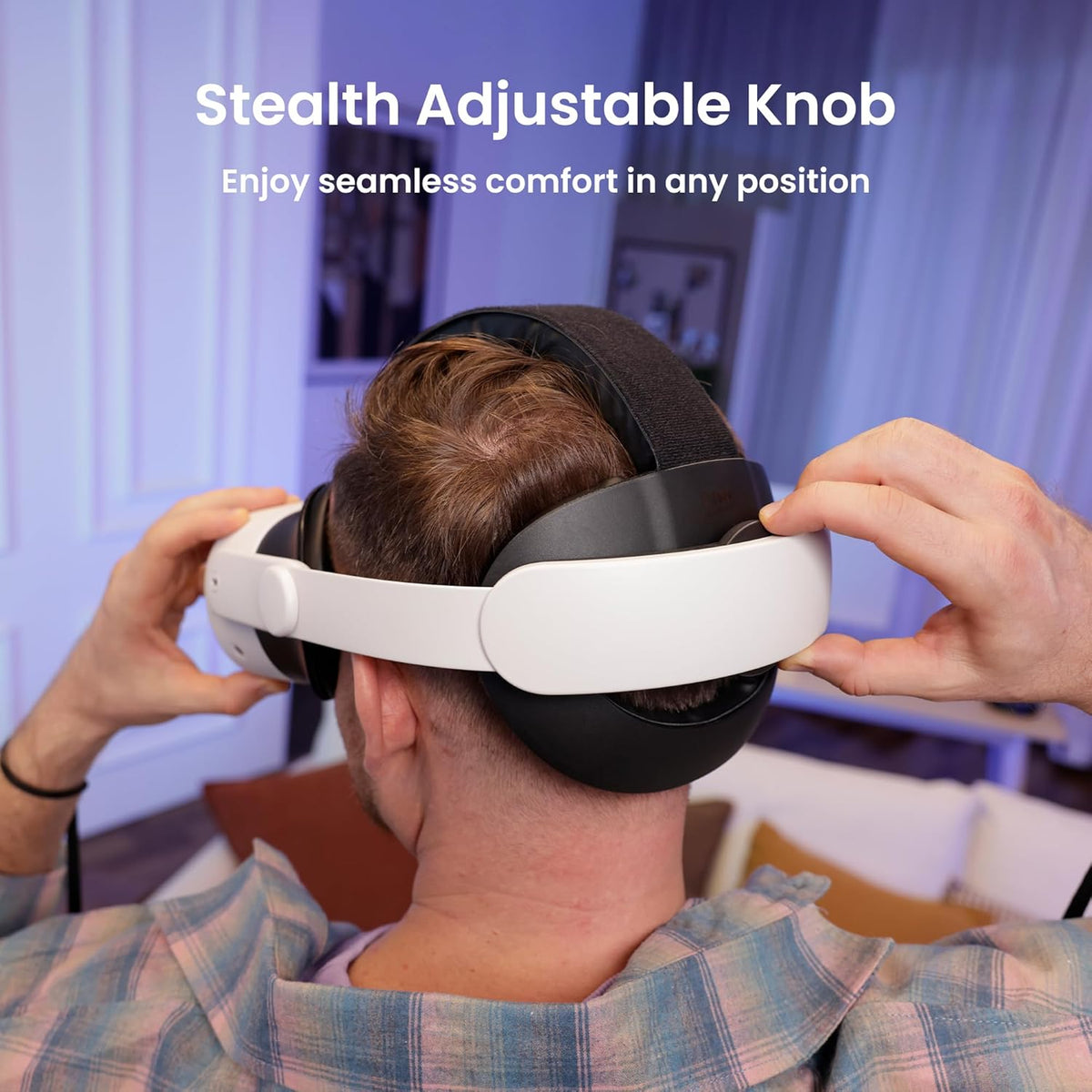KIWI design K4 Head Strap VR Headset Accessories for Meta