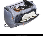 adidas Defender - Bolsa de lona color gris y oro rosa, OSFA