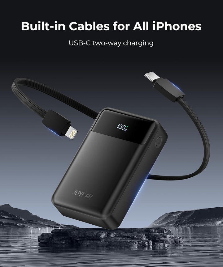 JOYFAR Cargador portátil - Power Bank - Batería esencial de viaje U...