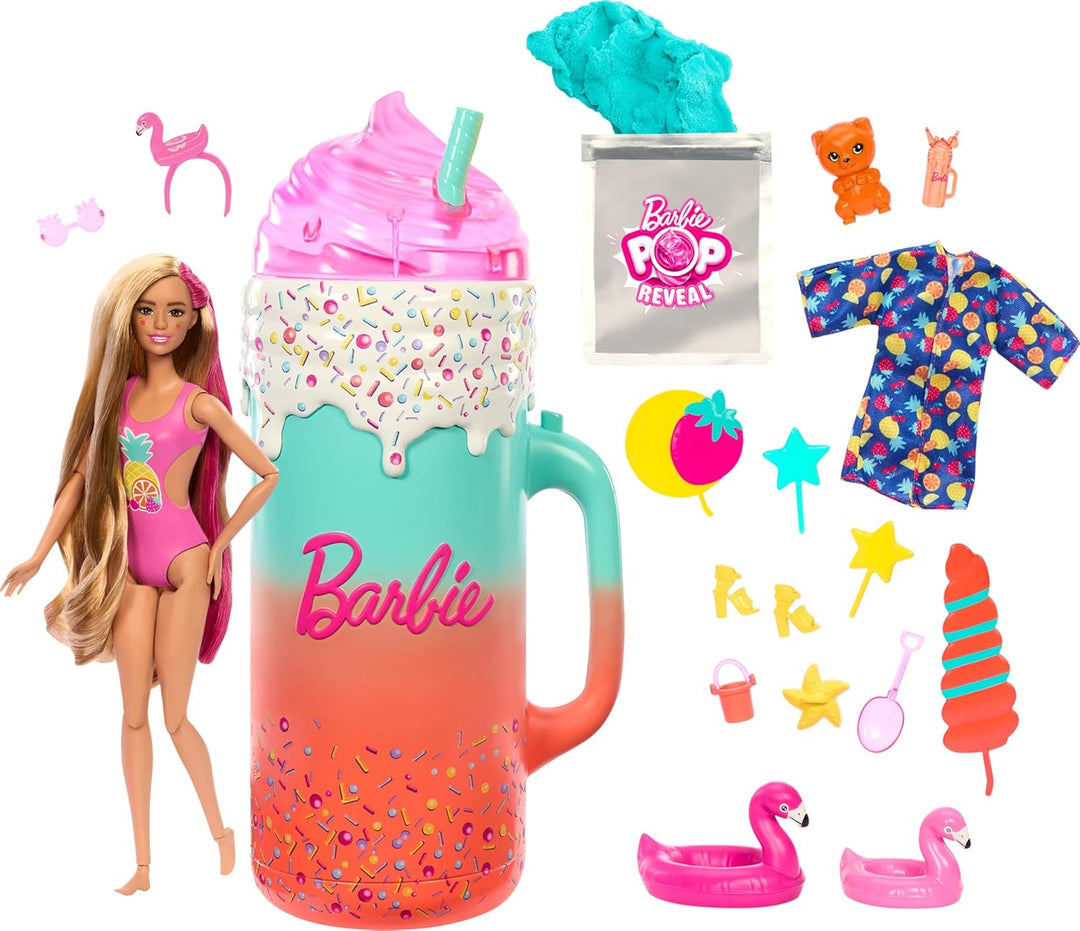 Barbie Muñeca Pop Reveal y accesorios, set de regalo de la serie de...