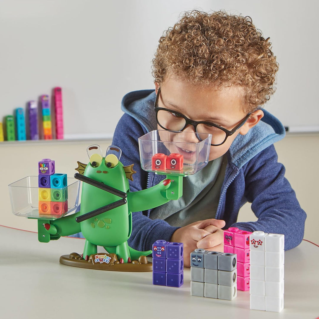 hand2mind Numberblocks Blockzee Conjunto de Actividades, 61 Cubos M...