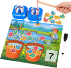 SkilLify Juego magnético de matemáticas de pesca para niños
