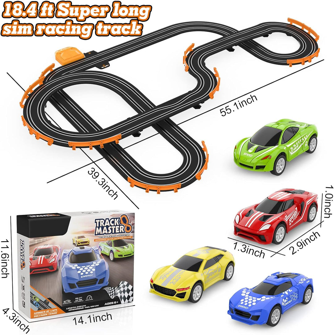 Juegos de carreras de autos con 4 autos de carreras de alta velocid...