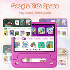 EDDBNi Tableta para niños Android 15 Tablet de 10 pulgadas Tabletas para niños, Rosa