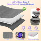 Caja de juguetes Extra Grande con tapas, gran arca de almacenamiento, 40"x14"x16"