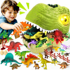 46 piezas de juguetes de dinosaurio para niños 3-5 5-7 figuras realistas de