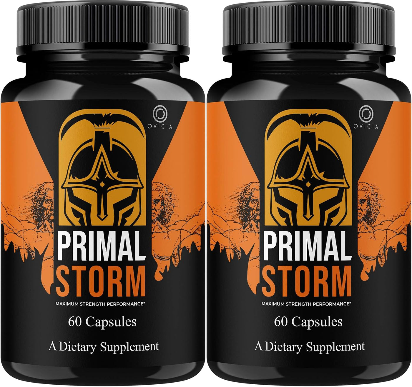 Paquete de 2 cápsulas Primal Storm \u2013 Advanced PrimalStorm Pill...