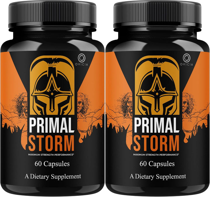 Paquete de 2 cápsulas Primal Storm \u2013 Advanced PrimalStorm Pill...