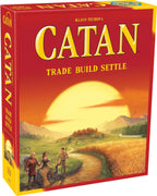 Juego de mesa CATAN - ¡Embárcate en un viaje de descubrimiento y comercio! Juego de estrategia de construcción de civilizaciones, juego de mesa familiar para niños y adultos, a partir de 10 años, 3-4