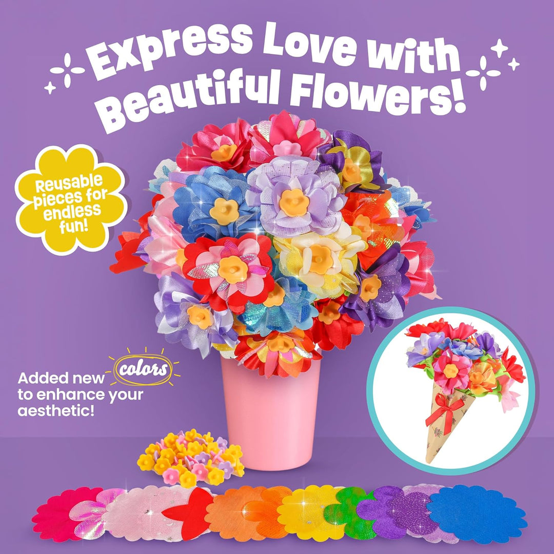 Kit de fabricación de ramo de flores para niños regalo de