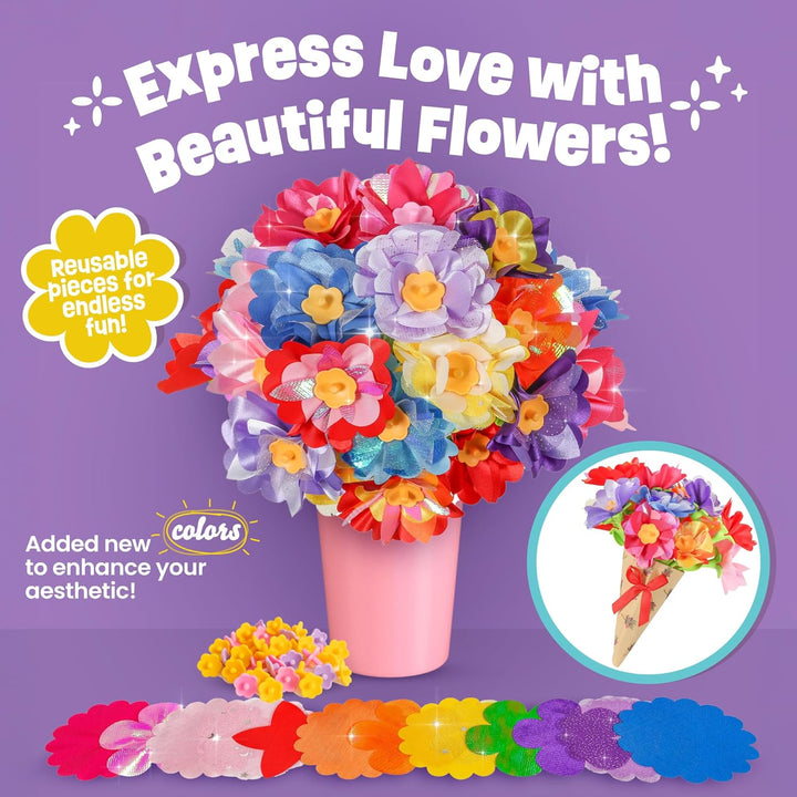 Kit de fabricación de ramo de flores para niños regalo de