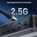[Certificado Intel] Cable Matters 11 en 1 Thunderbolt 5 Dock con TB Share