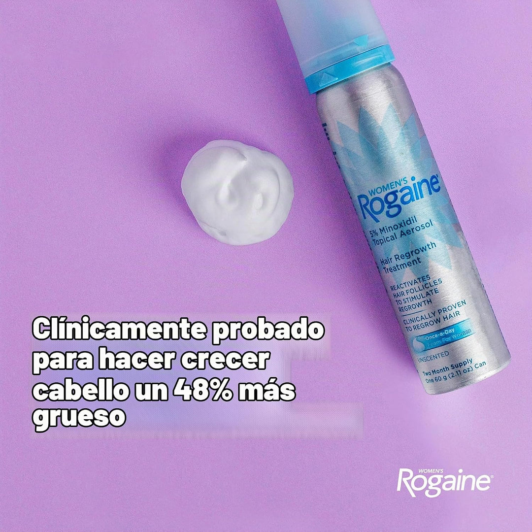 Tratamiento en espuma para pérdida de cabello, de uso diario, sumin...