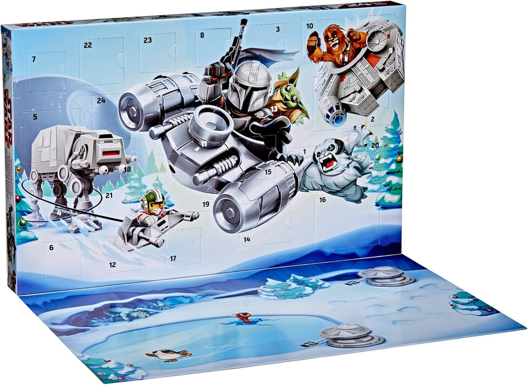 STAR WARS Calendario de Adviento 24 piezas incluyendo
