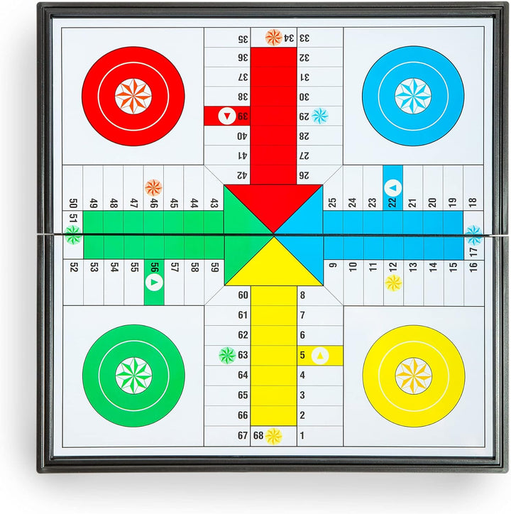 Ludo - Juego de mesa plegable magnético para viajes 975