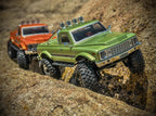HOBBYPLUS CR18P EVO 2 Rock RC Crawler - Mini rastreador RC escala 1/18 con transmisión de dos velocidades, engranajes totalmente metálicos, plataforma EVO evolucionada, listo para funcionar, estilo