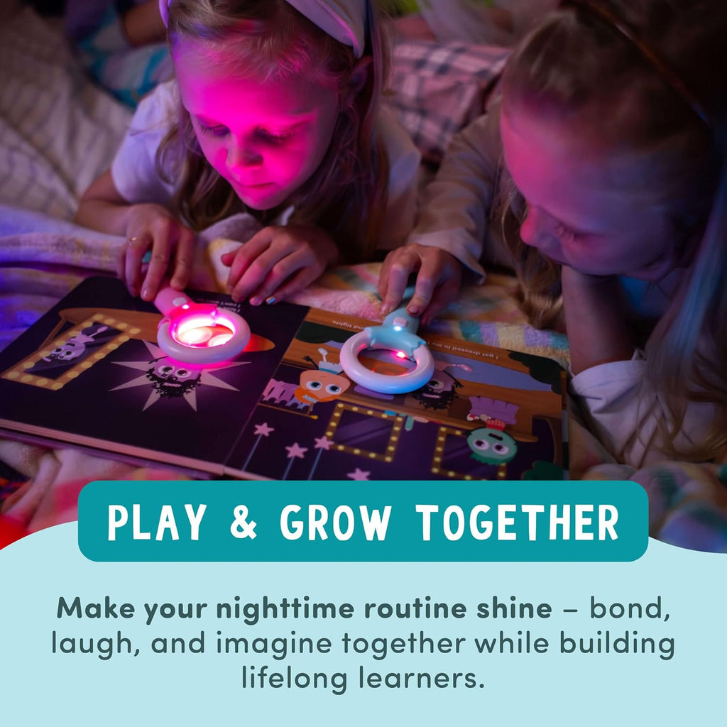 Glo Pals Librería de 3 libros iluminados para niñas