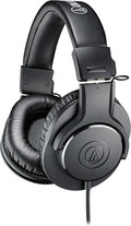 Audio-Technica ATH-M20x Auriculares profesionales para monitor de e...