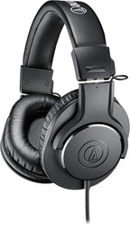 Audio-Technica ATH-M20x Auriculares profesionales para monitor de e...
