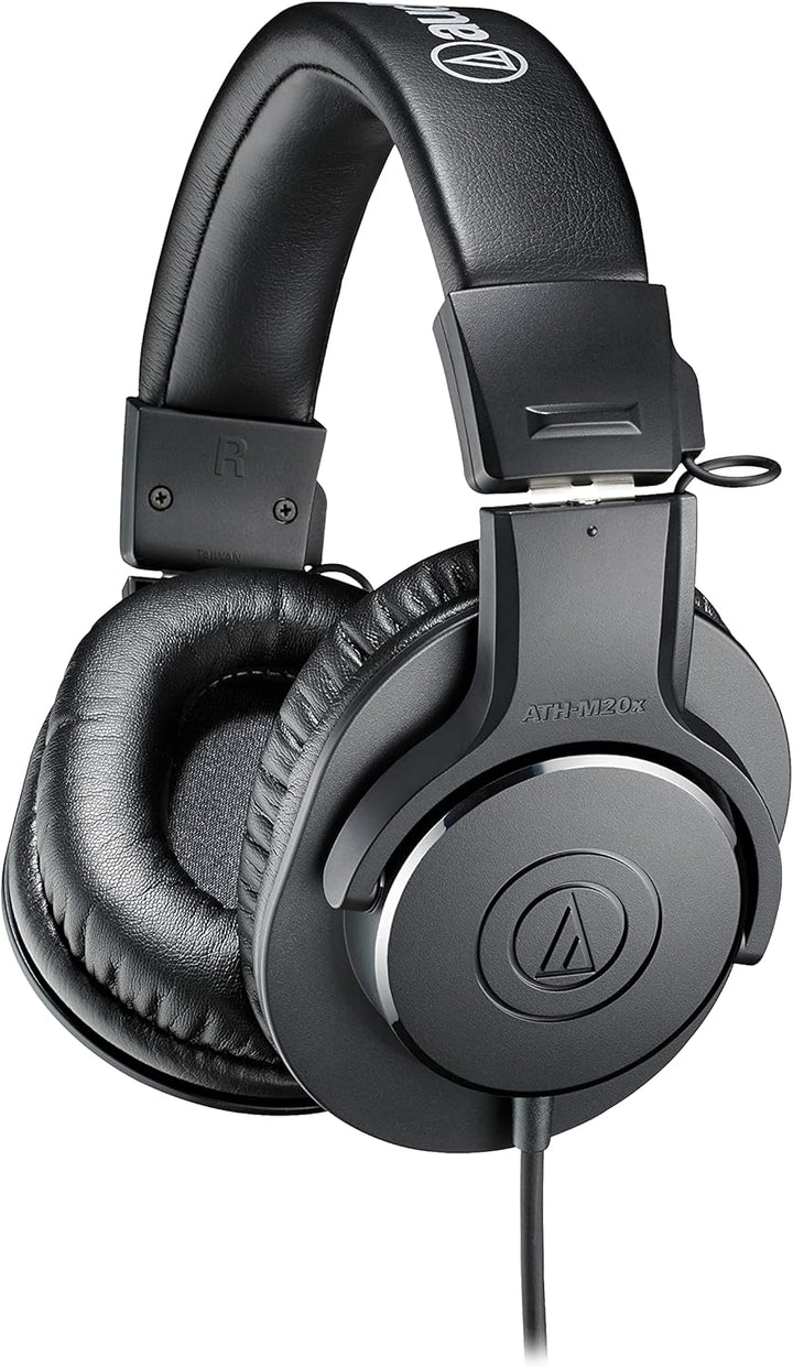 Audio-Technica ATH-M20x Auriculares profesionales para monitor de e...