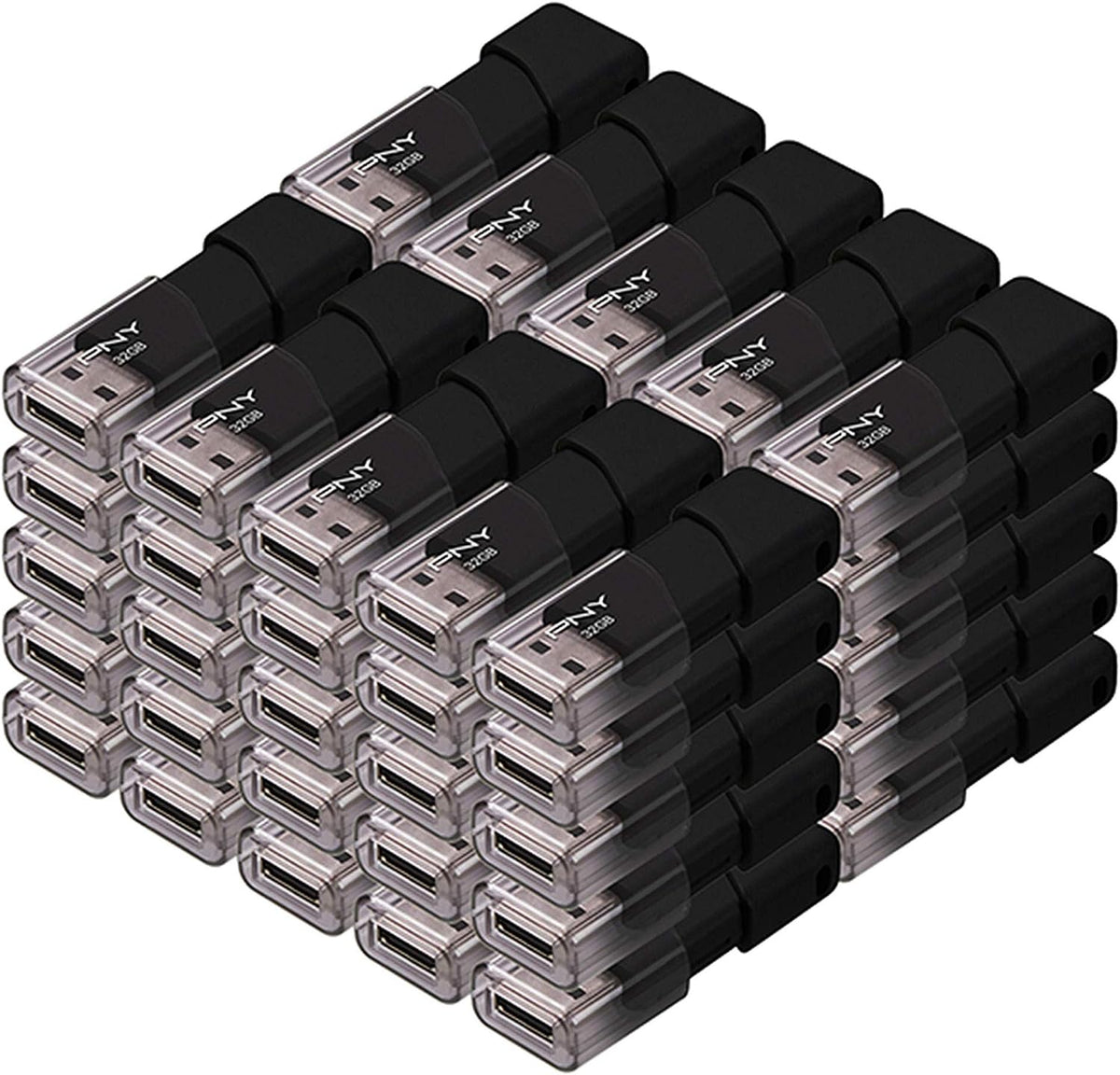 PNY P-FD32GX50ATT03-MP 32GB Attaché 3 USB 2.0 Flash Drive, negro (p...