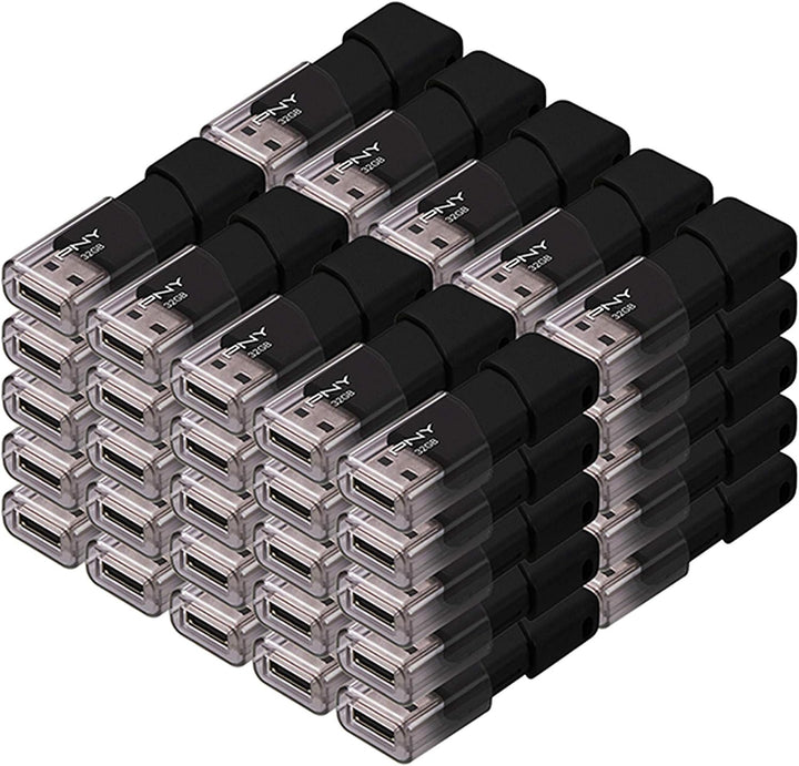 PNY P-FD32GX50ATT03-MP 32GB Attaché 3 USB 2.0 Flash Drive, negro (p...