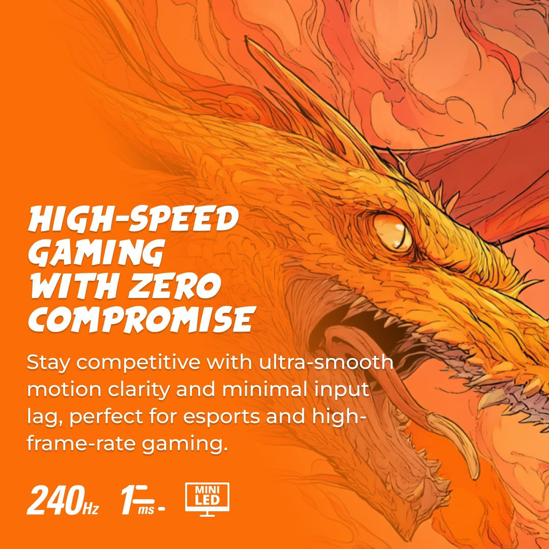 AOC Gaming Q27G4ZMN - Monitor para juegos de 27" Mini-LED, QHD...